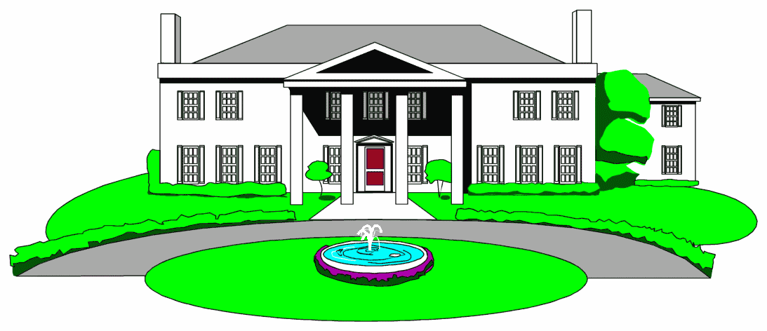 clipart mansion - photo #3